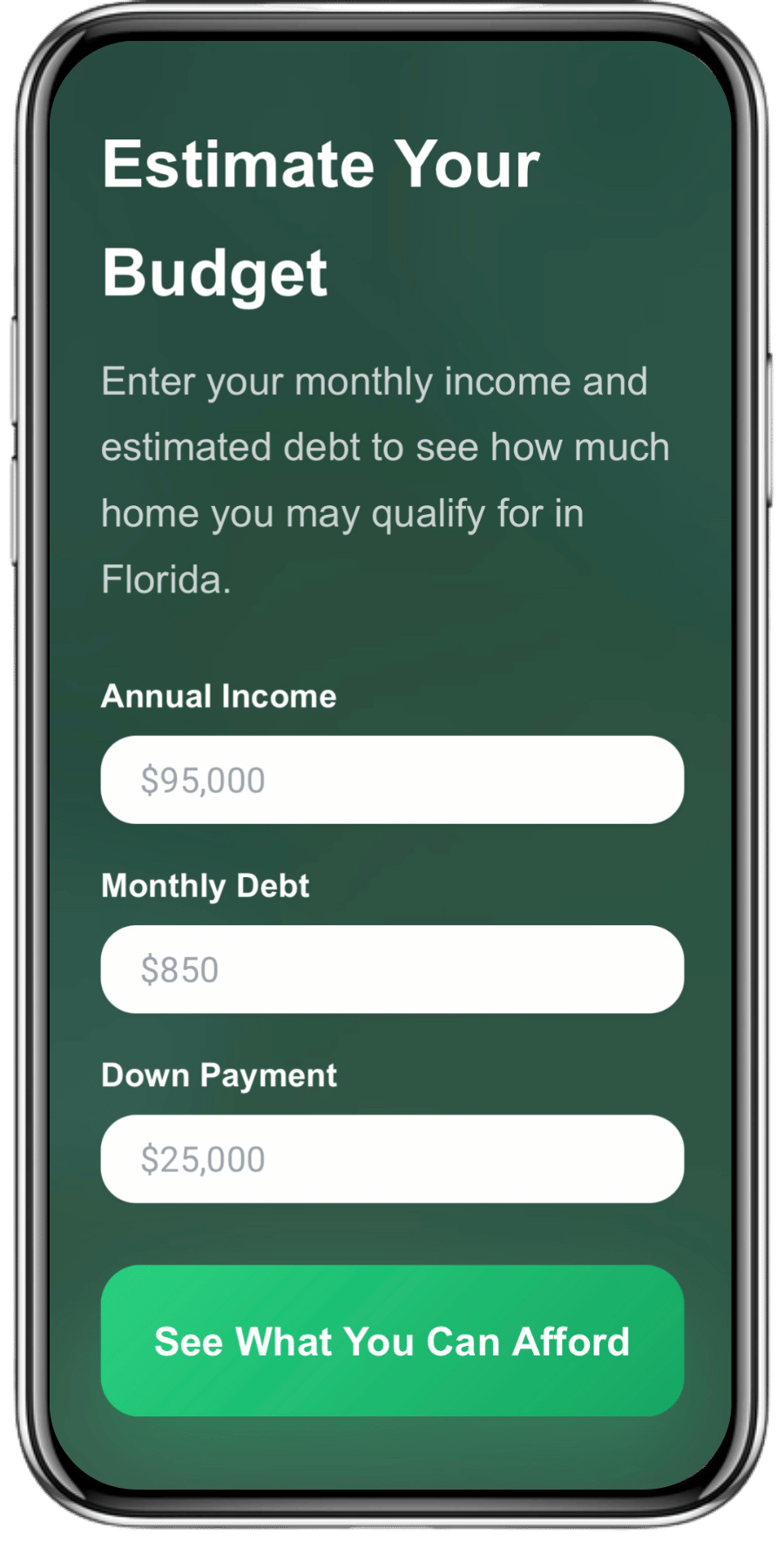 Florida House Affordability Calculator